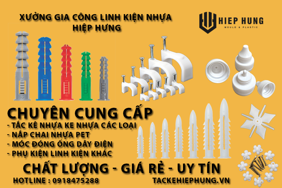 Đại lý phân phối linh kiện nhựa toàn quốc